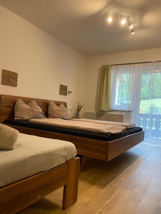 Ferienwohnung Wetterstein Lermoos Exterior photo